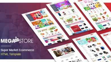 Photo of [Download-S2] MegaStore v1.0 - Super Market Ecommerce HTML Template
