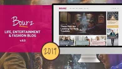 Photo of [Download-S2] Bourz v5.3 - Life, Entertainment & Fashion Blog Theme