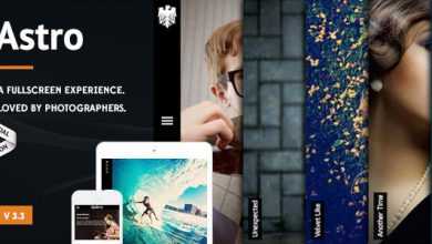 Photo of [Download-S2] Astro v3.3 - Showcase/Photography Wordpress Theme