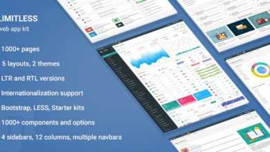 Photo of [Download-S2] Limitless v1.4 - Responsive Web Application Kit
