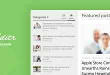 Photo of [Download-S2] Editr v1.1.0 - Blog/Magazine WordPress Theme