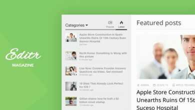 Photo of [Download-S2] Editr v1.1.0 - Blog/Magazine WordPress Theme
