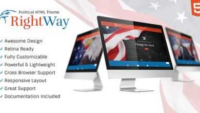 Photo of [Download-S2] Right Way v1.0 - Politics & Activism Site Template