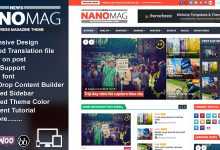 Photo of [Download-S2] NanoMag - Responsive WordPress Magazine Theme