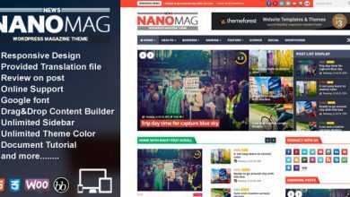 Photo of [Download-S2] NanoMag - Responsive WordPress Magazine Theme
