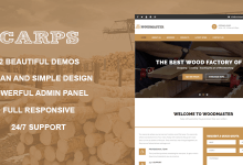 Photo of [Download-S2] Carps v1.1 - Wood Carpentry WordPress Theme