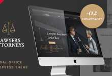 Photo of [Download-S2] Lawyer Attorneys v3.0.2 - A Law Office WordPress Theme