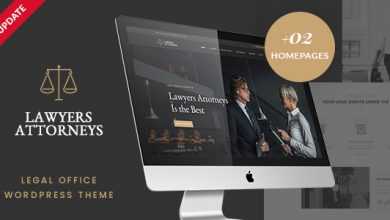 Photo of [Download-S2] Lawyer Attorneys v3.0.2 - A Law Office WordPress Theme