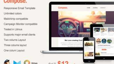 Photo of [Download-S2] Compose - Creativemarket Responsive Email Template