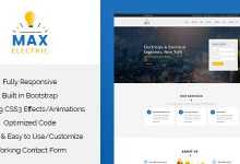 Photo of [Download-S2] Max Electric - Electrician HTML Template