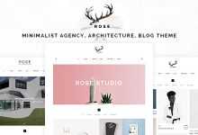 Photo of [Download-S2] Rose - Minimalist Agency, Architecture, Blog Theme
