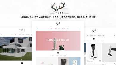 Photo of [Download-S2] Rose - Minimalist Agency, Architecture, Blog Theme