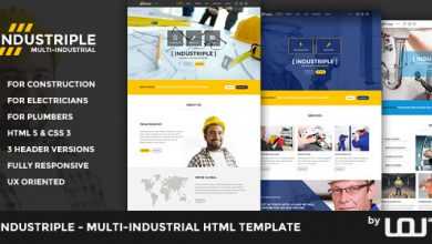 Photo of [Download-S2] Industriple - Multi Industrial Template