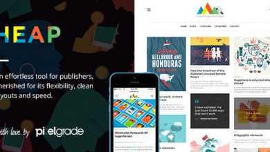 Photo of [Download-S2] HEAP v1.9.3 - A Snappy Responsive WordPress Blog Theme