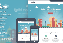 Photo of [Download-S2] Cobian v1.2 - Flat Bootstrap Landing WordPress Theme
