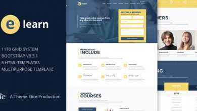 Photo of [Download-S2] e-Learn - Onepage Bootstrap Education HTML