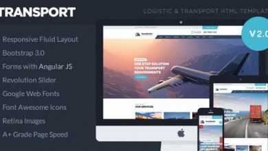 Photo of [Download-S2] Transport v2.1.0 - Logistic, Transportation & Warehouse HTML5 Template