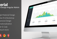 Photo of [Download-S2] Material v1.4.0 - Material Design Admin with AngularJS