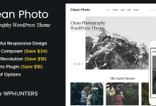 Photo of [Download-S2] Clean Photo v1.7.5 - Photography Portfolio WordPress Theme