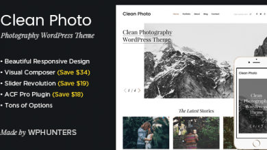 Photo of [Download-S2] Clean Photo v1.7.5 - Photography Portfolio WordPress Theme