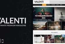 Photo of [Download-S2] Valenti v3.0.2 - WordPress HD Review Magazine News Theme