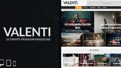 Photo of [Download-S2] Valenti v3.0.2 - WordPress HD Review Magazine News Theme