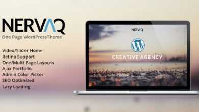 Photo of [Download-S2] Nervaq v1.1.0 - Responsive One Page WordPress Theme