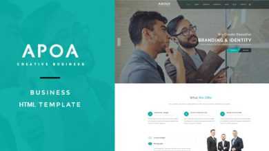 Photo of [Download-S2] Apoa - Business HTML Template