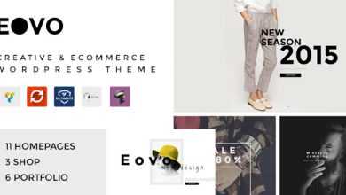 Photo of [Download-S2] EOVO v1.6 - Creative & eCommerce WordPress Theme