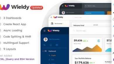 Photo of [Download-S2] Wieldy v1.7.1 - React Admin Template Ant Design and Redux