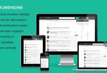 Photo of [Download-S2] ForumEngine v1.6.3 - Flat Responsive WordPress Forum Theme