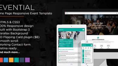 Photo of [Download-S2] Evential - One Page Responsive Event Template