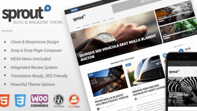 Photo of [Download-S2] Sprout v1.7.7 - Clean Blog/News/Magazine Responsive Theme