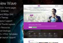 Photo of [Download-S2] New Wave - 8 in 1 Massive Multipurpose HTML Template