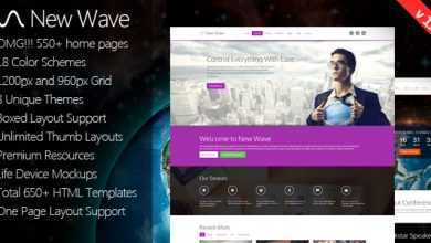 Photo of [Download-S2] New Wave - 8 in 1 Massive Multipurpose HTML Template