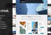 Photo of [Download-S2] Archtek v1.9.1 - Responsive Modern WordPress Theme