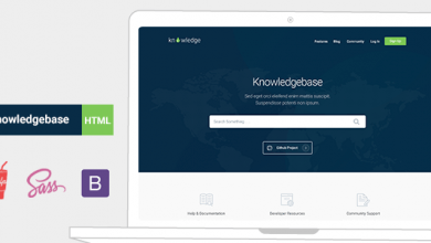 Photo of [Download-S2] Knowledge - Knowledgebase & Documentation HTMl Template