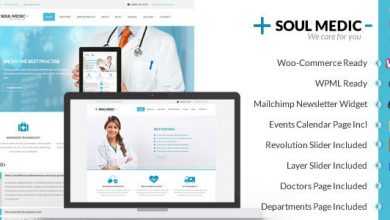 Photo of [Download-S2] SoulMedic v1.2.1 - Flat Responsive Medical & Health Theme