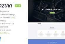 Photo of [Download-S2] Sudzuki - Premium One Page Bootstrap Template