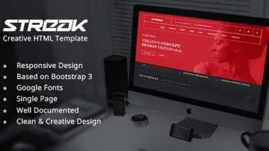 Photo of [Download-S2] Streak - Codegrape One Page Responsive HTML Template