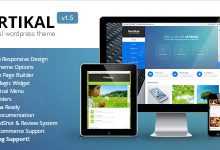 Photo of [Download-S2] Vertikal v1.5 - Responsive WordPress Theme