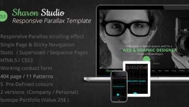 Photo of [Download-S2] Sharon Studio - Responsive Parallax Scrolling