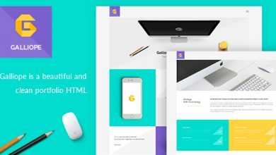Photo of [Download-S2] Galliope - Agency/Portfolio HTML Template