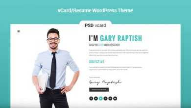 Photo of [Download-S2] Raptish v1.2 - Premium vCard/Resume WordPress Theme