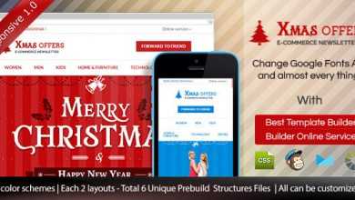 Photo of [Download-S2] Christmas - E-commerce Responsive Email + Builder