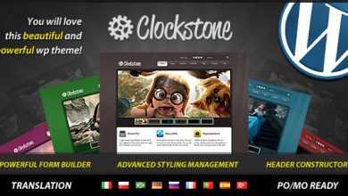 Photo of [Download-S2] Clockstone v2.0 - Ultimate Wordpress Theme