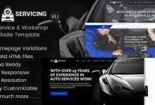 Photo of [Download-S2] AutoServicing - Auto Service & Garage/Workshop Website Template