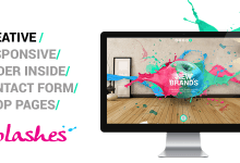 Photo of [Download-S2] Splashes - Creative Agency Template