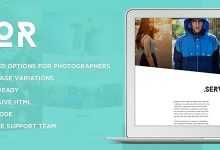 Photo of [Download-S2] VOR – Clean Photography HTML Template