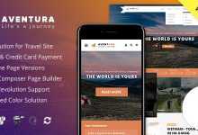 Photo of [Download-S2] Aventura v1.8.6 - Travel & Tour Booking System Theme